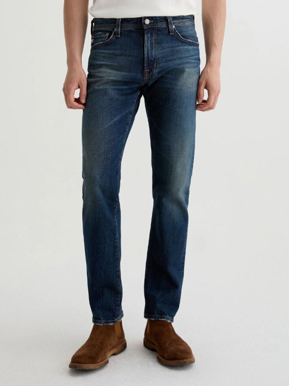 AG Adriano Goldschmied Tellis Slim Atlantic Jeans Blue Mens - Size 33x32